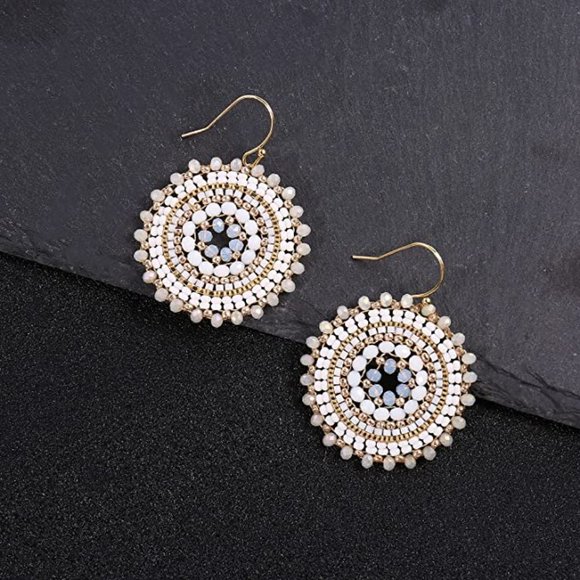 Anthropologie Crystals Bohemia Earrings